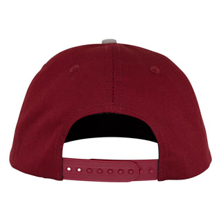 Santa Cruz Skateboard Hat Natas MFG Panther Snapback Maroon/Grey