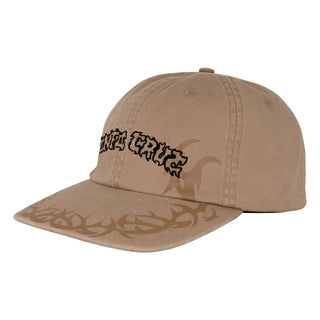 Santa Cruz Skateboards Hat Razor Arch Strip Snapback Tan