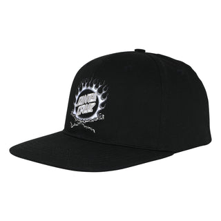 Santa Cruz Skateboards Hat Forging Dot Snapback Black
