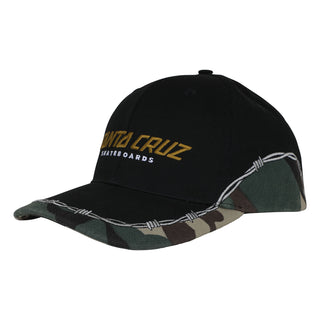 Santa Cruz Skateboards Hat Spot Snapback Black Camo