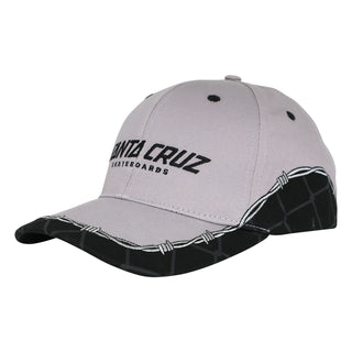 Santa Cruz Skateboards Hat Spot Snapback Grey Chain