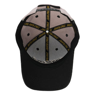 Santa Cruz Skateboards Hat Spot Snapback Grey Chain