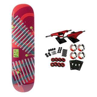 Habitat Skateboard Complete Janoski Audiocentric 8.125" x 31.5"