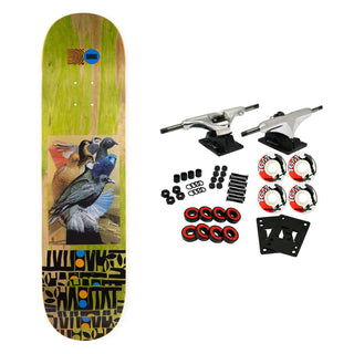 Habitat Skateboard Complete Marius Syvanen Portraits From The Edge Assorted 8.25" x 32.25"