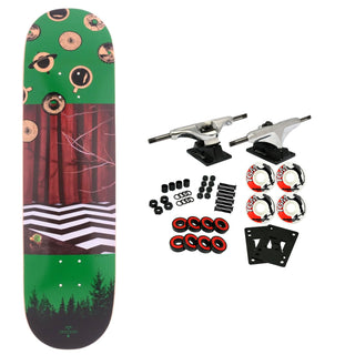 Habitat Skateboard Complete Twin Peaks Diorama Lodge 8.25" x 32"