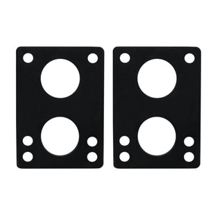 H Block Risers 1/4" Black