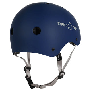 Pro Tec Skateboard Helmet Classic Certified Matte Blue Size S