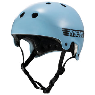 Pro Tec Skateboard Helmet Old School Certified Gloss Baby Blue Size L