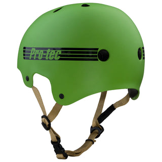 Pro Tec Skateboard Helmet Old School Certified Matte Seaweed Size M