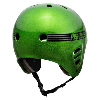 Pro Tec Skateboard Helmet Full Cut Skate Candy Green Flake Size XS