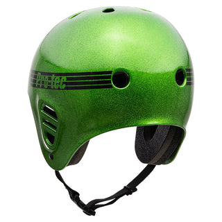 Pro Tec Skateboard Helmet Full Cut Skate Candy Green Flake Size S