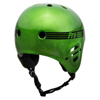 Pro Tec Skateboard Helmet Full Cut Certified Candy Green Flake Size XS