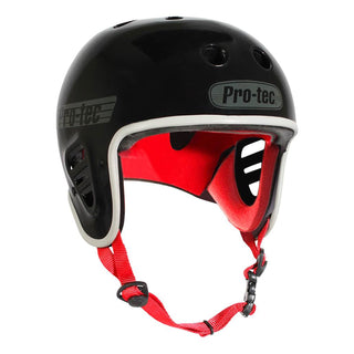 Pro Tec Skateboard Helmet Full Cut Certified Gloss Black Size XL