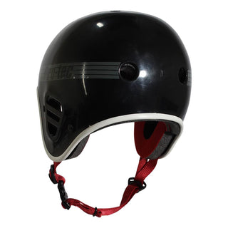 Pro Tec Skateboard Helmet Full Cut Certified Gloss Black Size XL