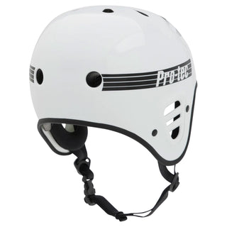 Pro Tec Skateboard Helmet Full Cut Certified Gloss White Size XS