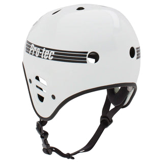 Pro Tec Skateboard Helmet Full Cut Certified Gloss White Size XS