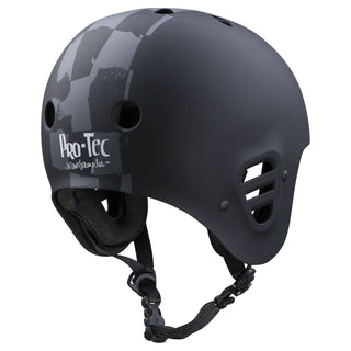 Pro Tec Skateboard Helmet Full Cut Certified Gonz Checkers Size XS