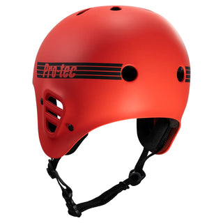 Pro Tec Skateboard Helmet Full Cut Certified Matte Bright Red Size S