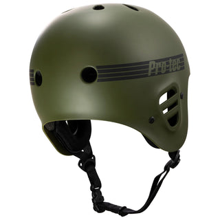 Pro Tec Skateboard Helmet Full Cut Certified Matte Olive Size L