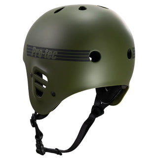 Pro Tec Skateboard Helmet Full Cut Certified Matte Olive Size S