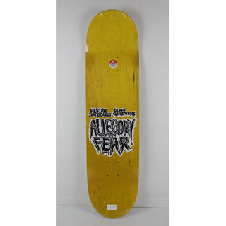 Heroin Skateboard Deck Yankou Allegory of Fear 8.25" x 31.25"