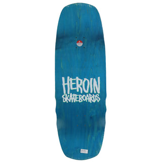 Heroin Skateboard Deck Swampy Stomp (Assorted) Assorted 10.5" x 32.625"