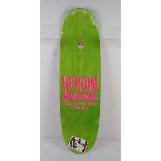 Heroin Skateboard Complete Soft Boiled Bunny 9.125" x 31.6"