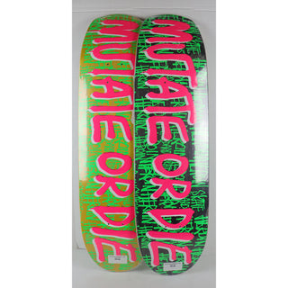 Heroin Premium Skateboard Complete Mutate or Die (Assorted) Independent Trucks SML Wheels and Quantum Snot Particles Bearings