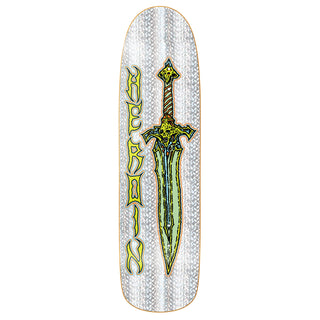 Heroin Premium Complete Skateboard Sword 9.0" Ft. Krux/OJ/Quantum