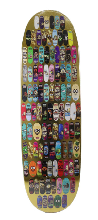 Heroin Premium Skateboard Complete 100th Egg Ace Trucks OJ Wheels and Quantum Snot Particles Bearings