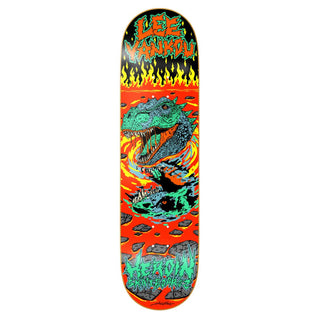 Heroin Skateboard Deck Lee Yankou Dead Reflections 8.25" x 31.75"