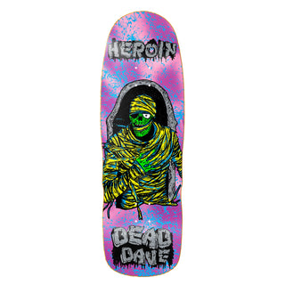 Heroin Premium Complete Skateboard Dead Dave KO2 Mummy 10.125" Ft. Ace/Spitfire/Quantum