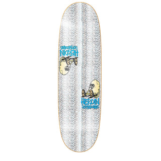 Heroin Premium Skateboard with Indy Trucks, Snot Wheels 9.25" Symmetrical Holo Egg