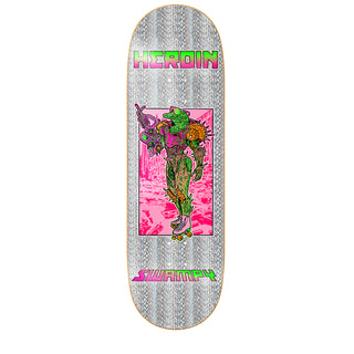 Heroin Premium Skateboard with Ace Trucks, Snot Wheels 10" Swampy Hellscape