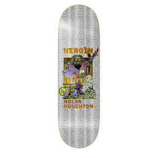 Heroin Premium Skateboard with Ace Trucks, Snot Wheels 9.5" Nolan Houghton Hellscape