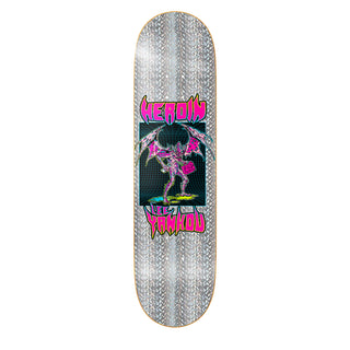 Heroin Premium Skateboard with Indy Trucks, Snot Wheels 8.25" Yankou Hellscape