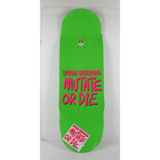 Heroin Skateboard Deck Swampy Mutate or Die 10.25" x 32.7"