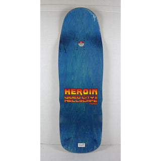 Heroin Skateboard Deck Dead Dave Hellscape 10.1" x 32"