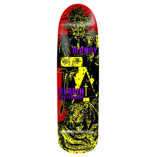 Heroin Skateboard Deck Mandy X Hirotten 9.4" x 32"