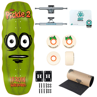 Heroin Premium Skateboard Complete The Pickle 2 Slappy Trucks OJ Wheels and Quantum Snot Particles Bearings
