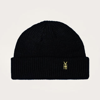 Hours is Yours Beanie Logo Black