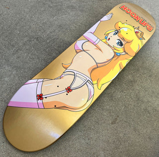 Hook Ups Skateboard Deck Peach 8.5" x 32.25"