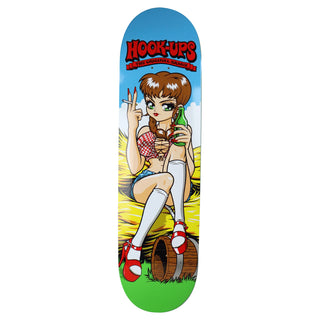 Hook Ups Skateboard Deck Mary Jane 8.25"