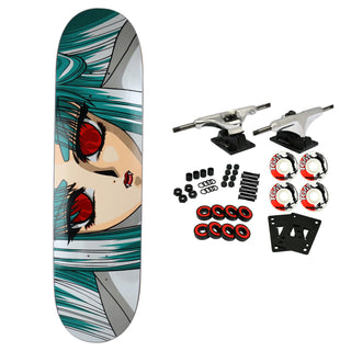 Hook Ups Skateboard Complete Mika 3 8.0"