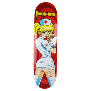 Hook Ups Skateboard Deck Nurse Angel 8.25"