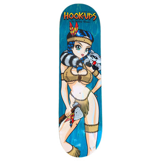 Hook Ups Skateboard Deck Pocahook-ups 8.5" (Assorted Colors)