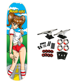 Hook Ups Skateboard Complete Hitchhiking Sakura 8.25"