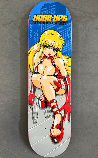 Hook Ups Skateboard Complete Cityhunter 357 8.5"