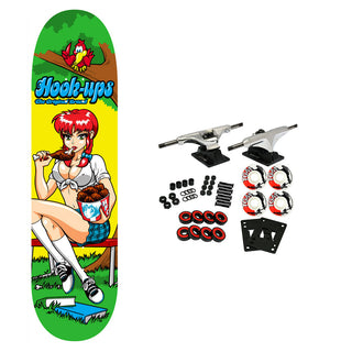 Hook Ups Skateboard Complete HFC Girl 8.5"