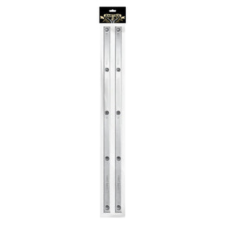 Hard Luck Skateboard Rails OG White - 14.5" 5-Hole Design